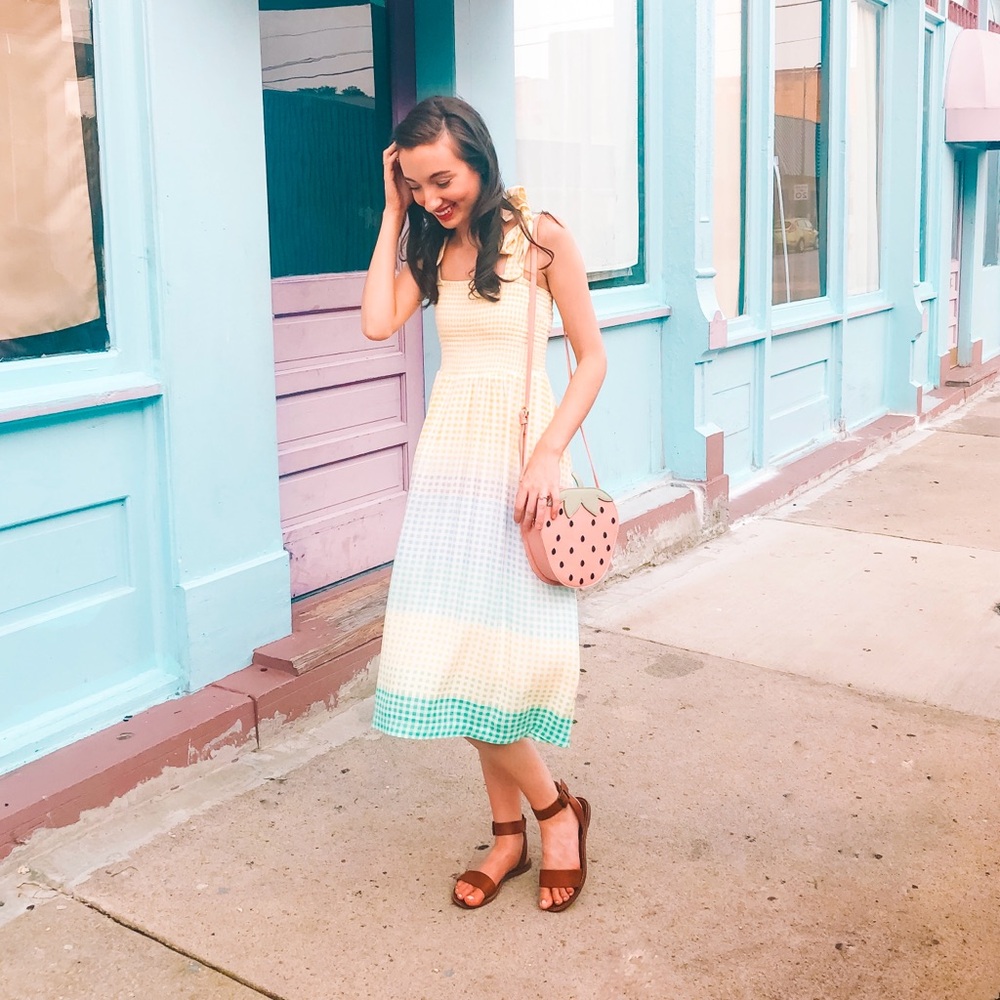 Lauren Conrad Gingham Dress
